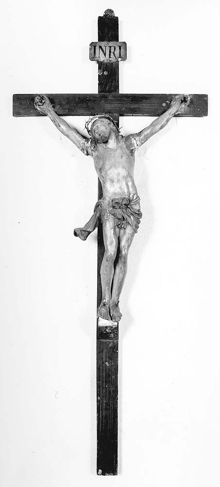 Cristo crocifisso (scultura) - ambito emiliano (seconda metà sec. XVIII)