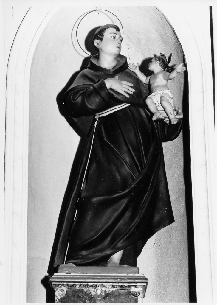 Sant'Antonio da Padova (statua) - ambito emiliano (primo quarto sec. XX)