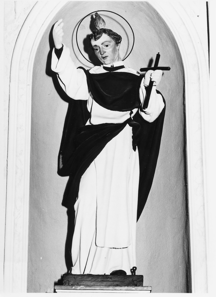 San Vincenzo Ferreri (statua) - ambito emiliano (primo quarto sec. XX)