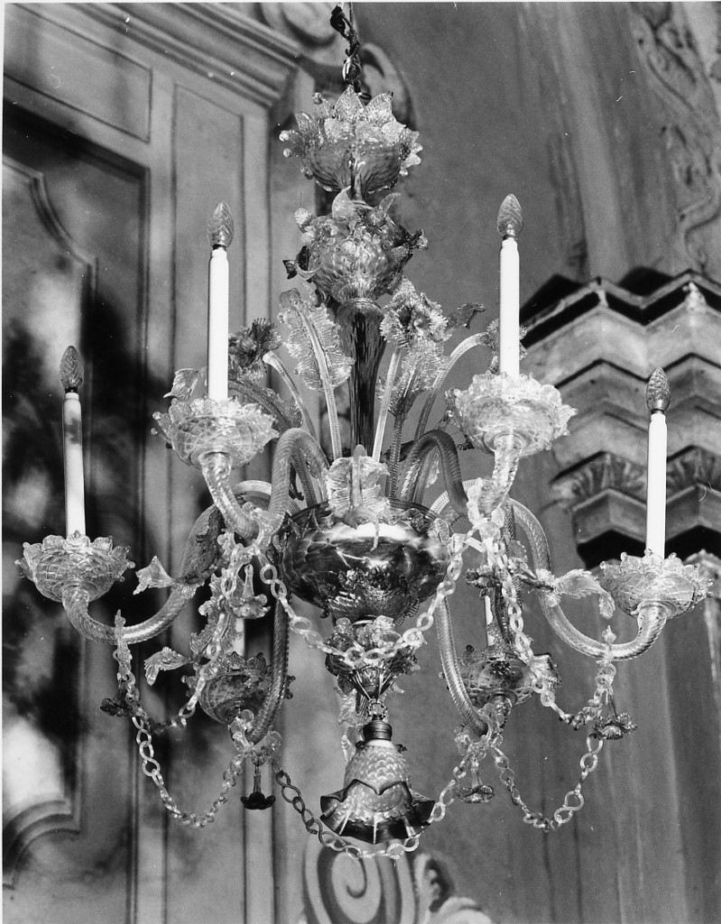 lampadario, serie - manifattura muranese (sec. XVIII)