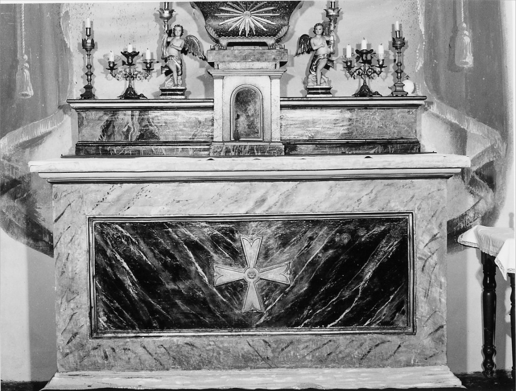 altare - manifattura emiliana (sec. XIX)