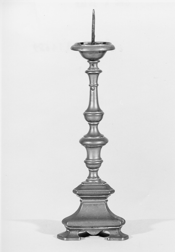 candeliere, serie - manifattura emiliana (sec. XVIII)