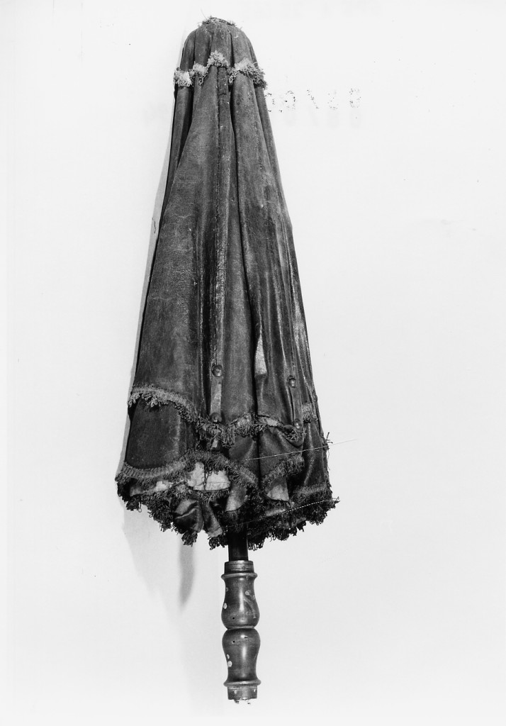 ombrellino processionale - manifattura emiliana (sec. XIX)