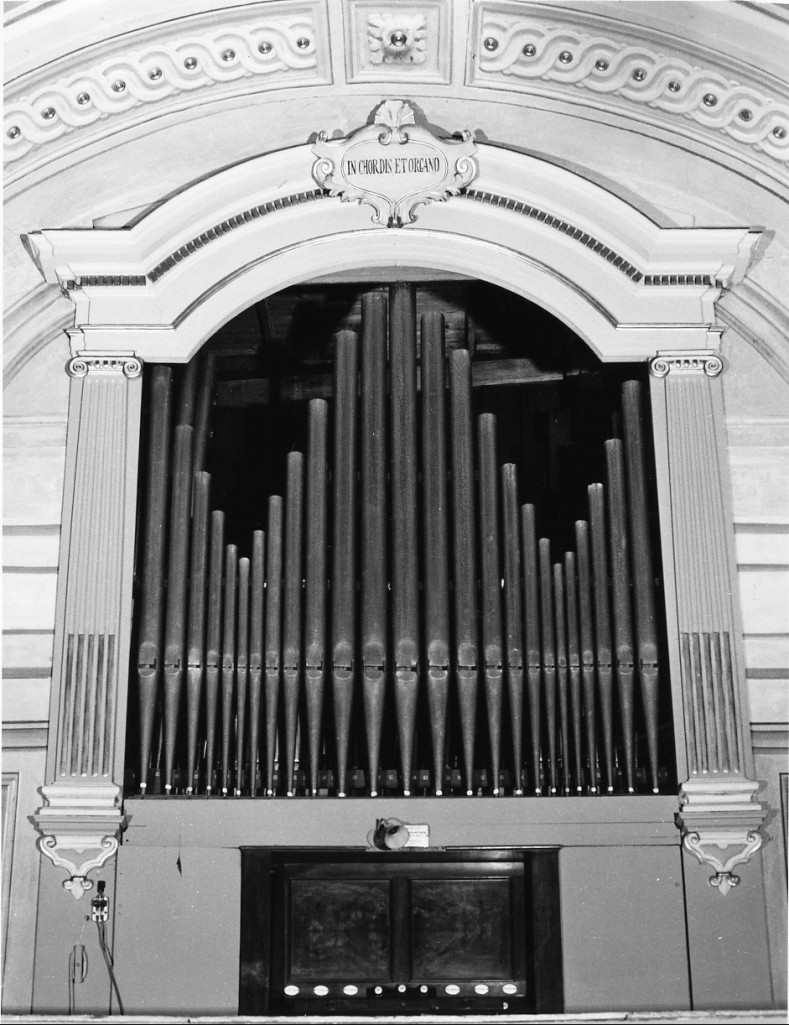 cassa d'organo - manifattura emiliana (sec. XVIII)