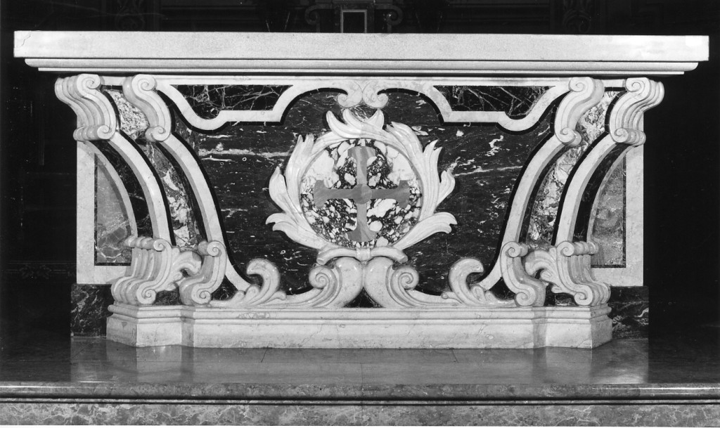 altare maggiore - manifattura emiliana (prima metà sec. XIX)