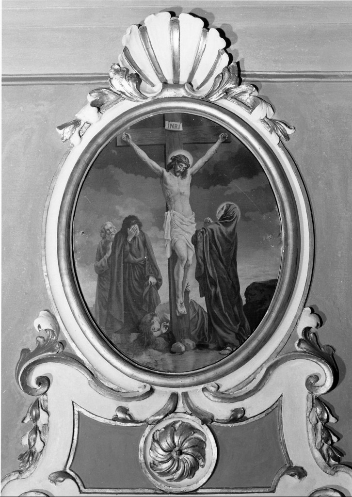 Crocifissione di Cristo (dipinto) - ambito emiliano (seconda metà sec. XIX)