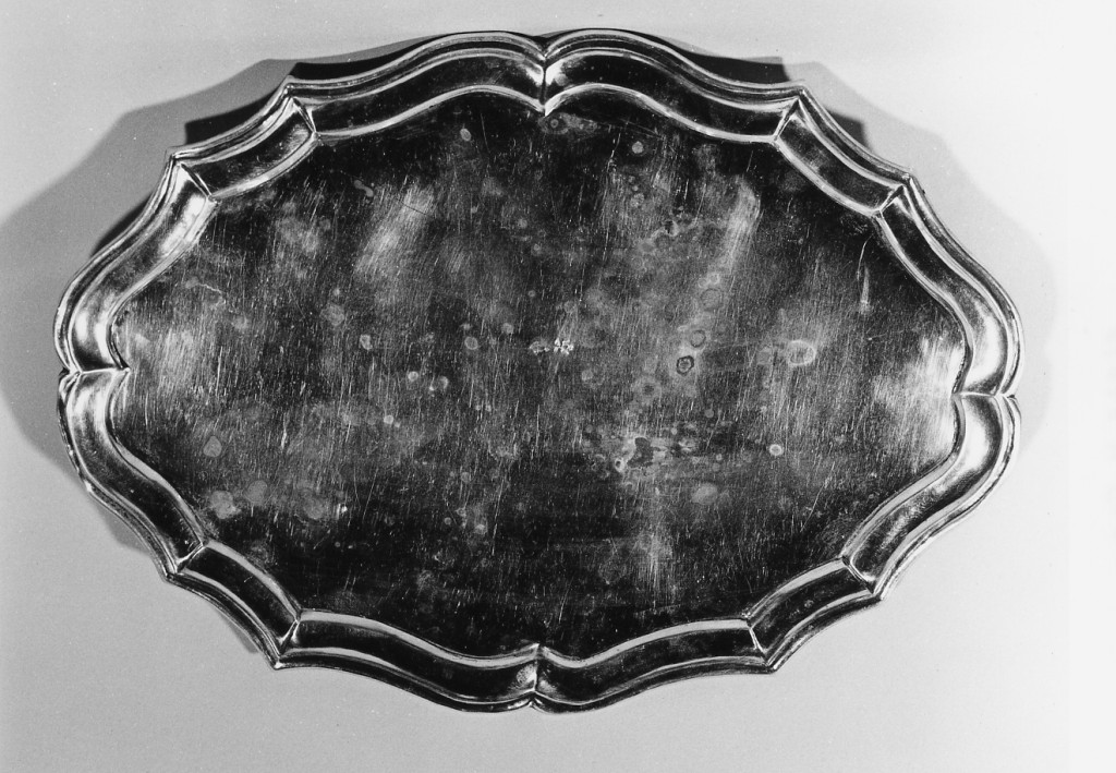 piattino da comunione - manifattura emiliana (sec. XIX)