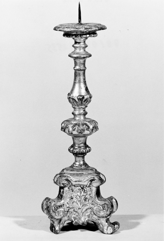 candeliere, serie - manifattura emiliana (sec. XVIII)