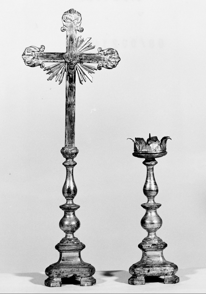 candeliere, serie - manifattura emiliana (sec. XIX)