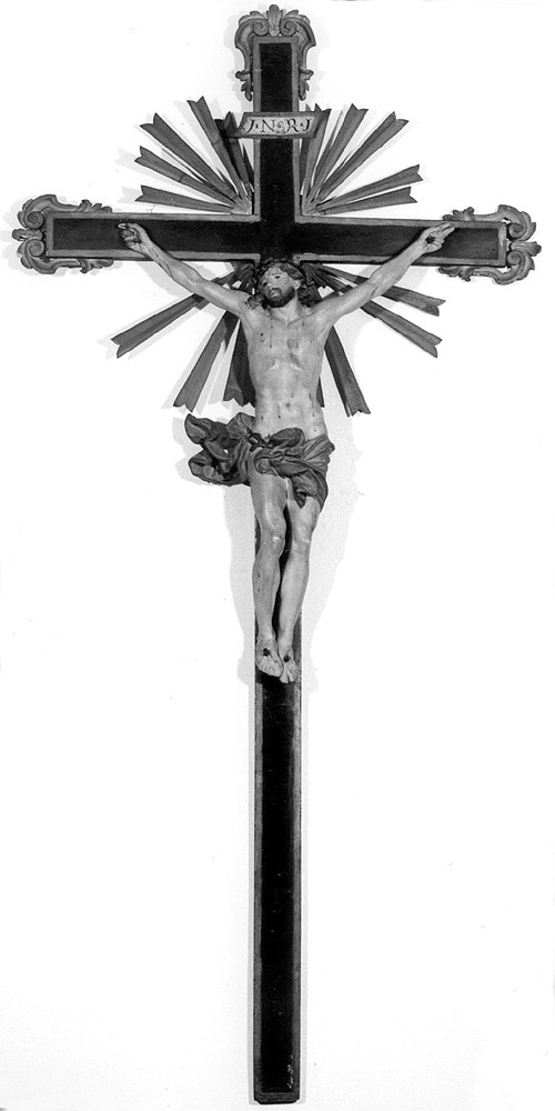 Cristo crocifisso (scultura) - manifattura emiliana (sec. XVIII)