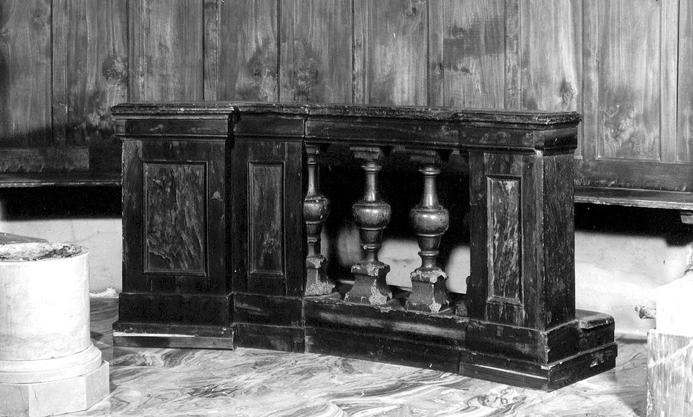 stalli del coro - manifattura emiliana (sec. XIX)