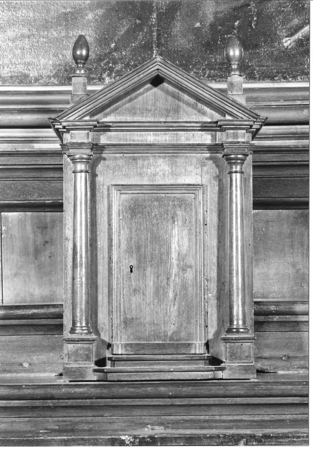 tabernacolo - manifattura ferrarese (prima metà sec. XIX)