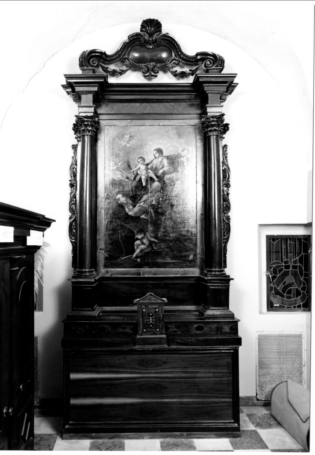 ancona - manifattura ferrarese (prima metà sec. XVIII)