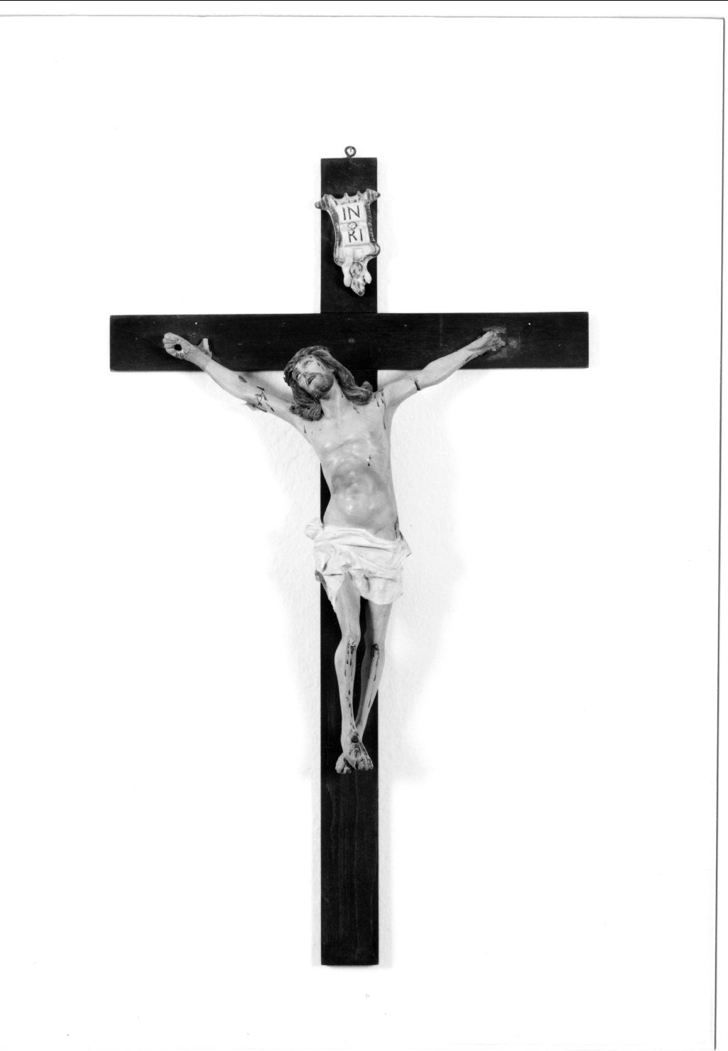 Cristo crocifisso (scultura) - manifattura ferrarese (primo quarto sec. XX)