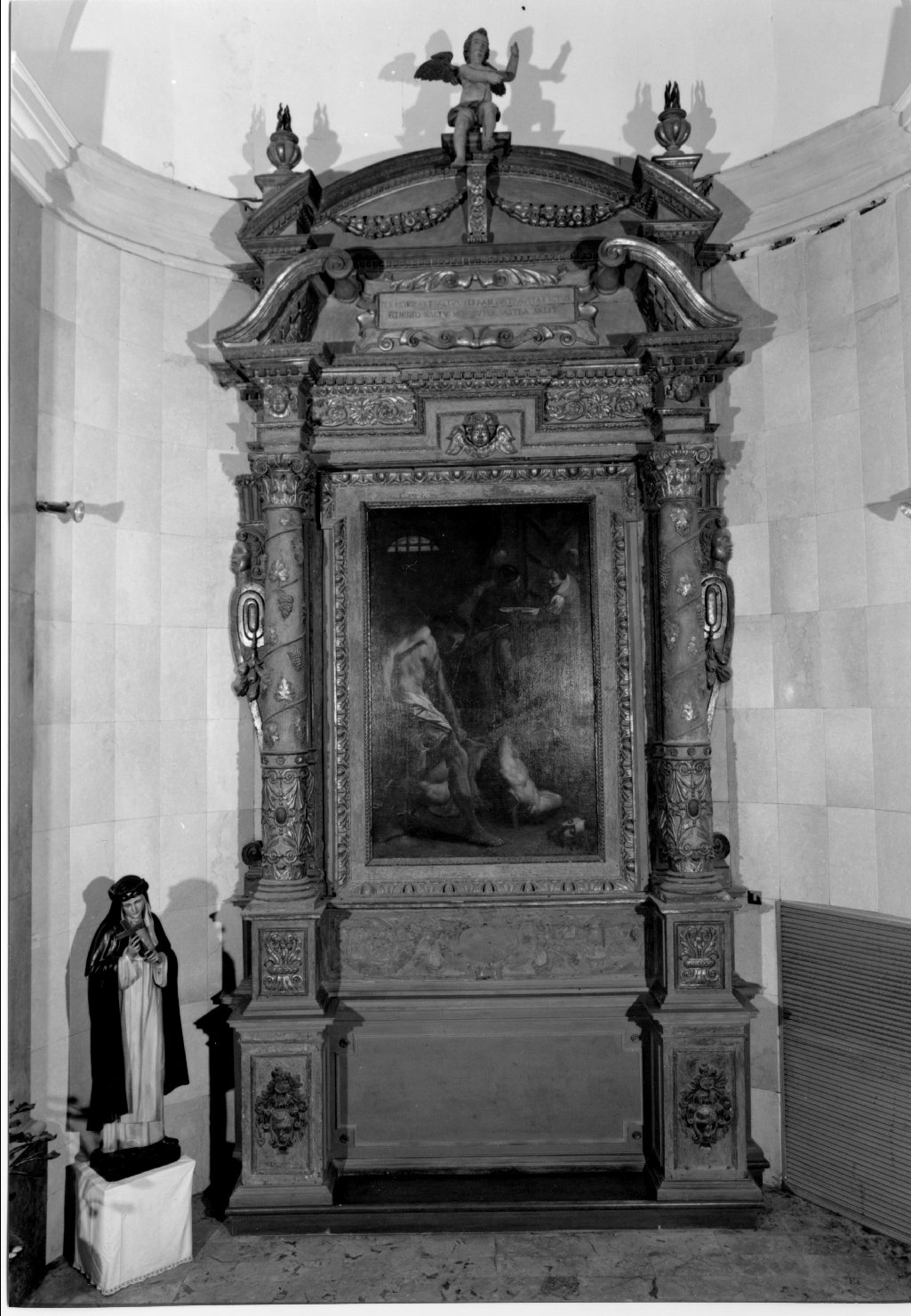 altare - manifattura ferrarese (sec. XVII)