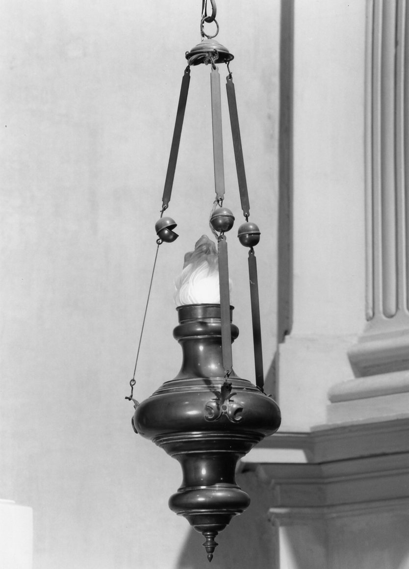 lampada pensile - manifattura italiana (secc. XIX/ XX)