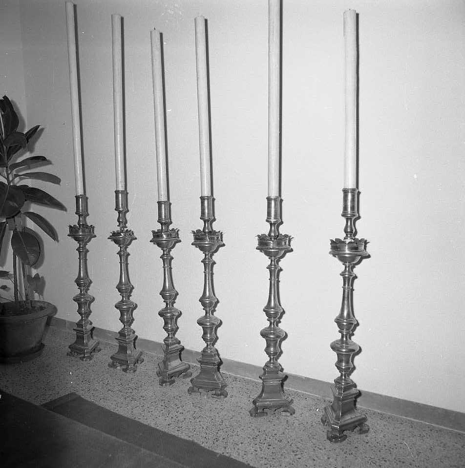 candeliere - bottega emiliana (sec. XVIII)