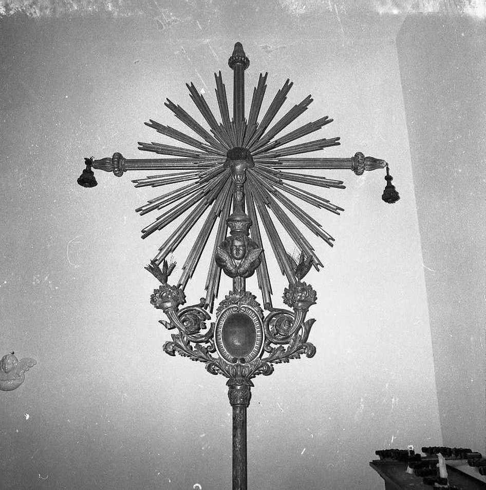 croce processionale - bottega emiliana (sec. XVII)