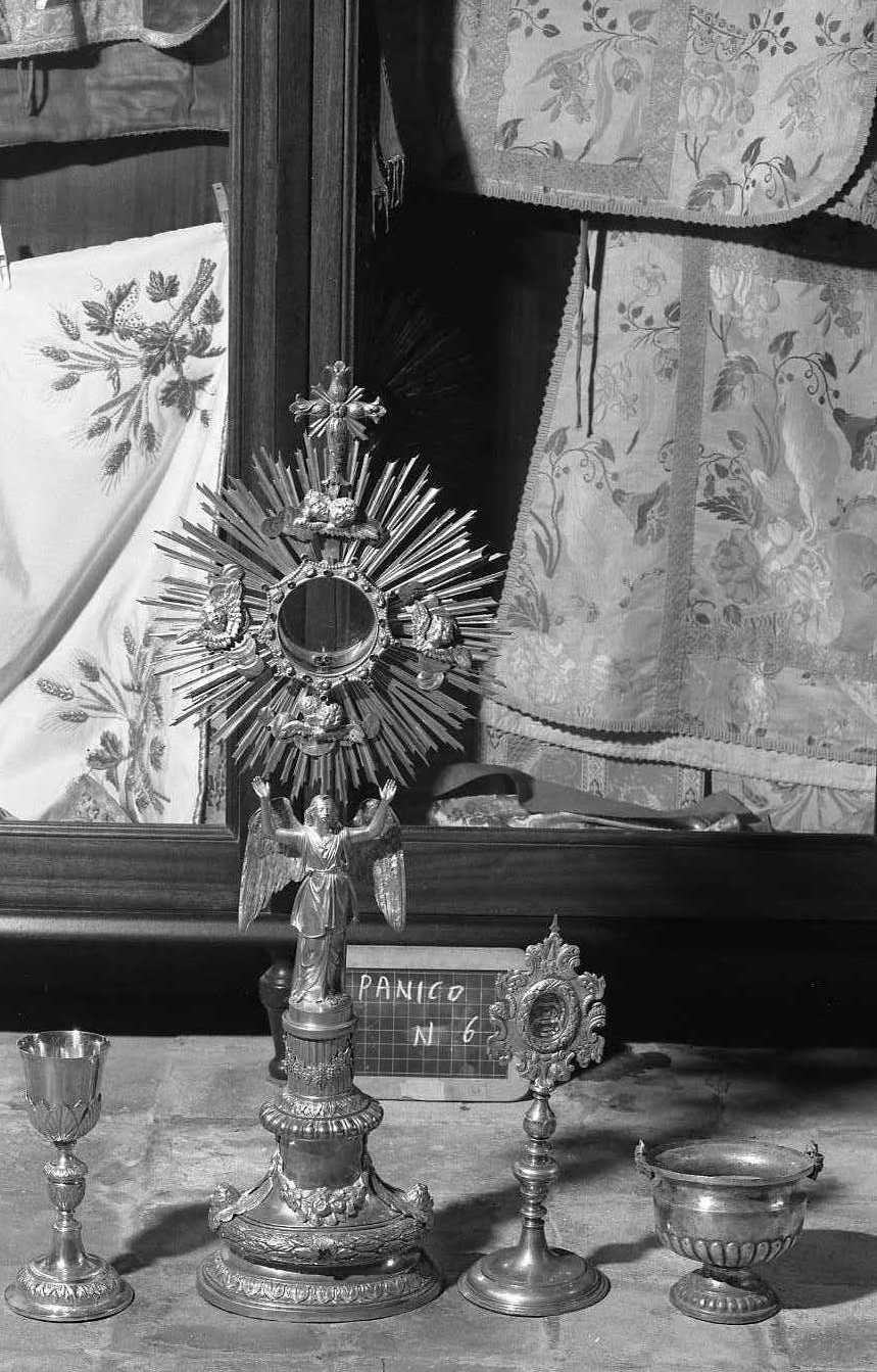 secchiello per l'acqua benedetta - bottega emiliana (sec. XIX)