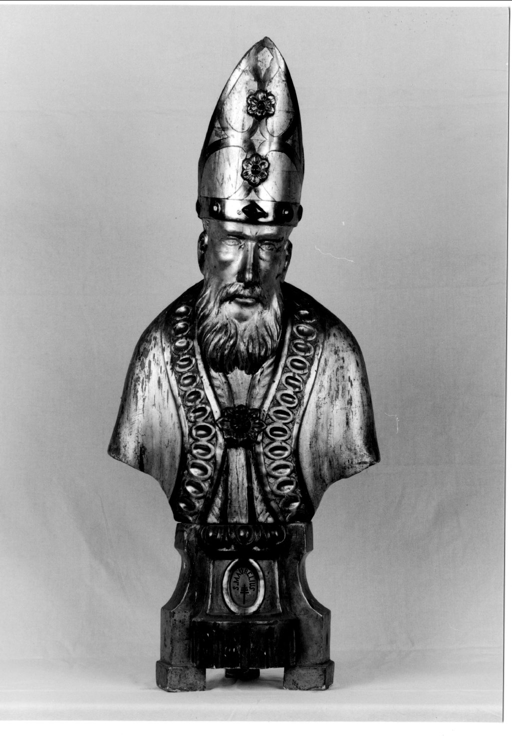 San Martino; San Maurelio (reliquiario - a busto) - manifattura ferrarese (inizio sec. XIX)