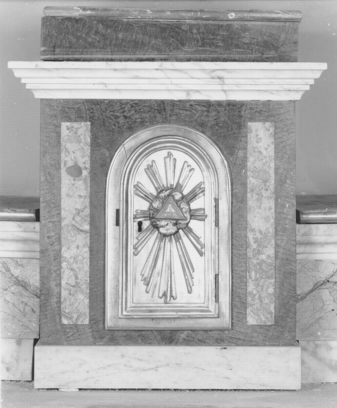 tabernacolo - manifattura emiliana (prima metà sec. XX)