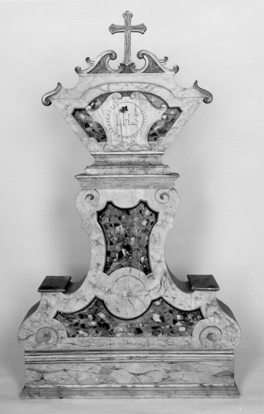 tabernacolo - manifattura emiliana (sec. XVIII)