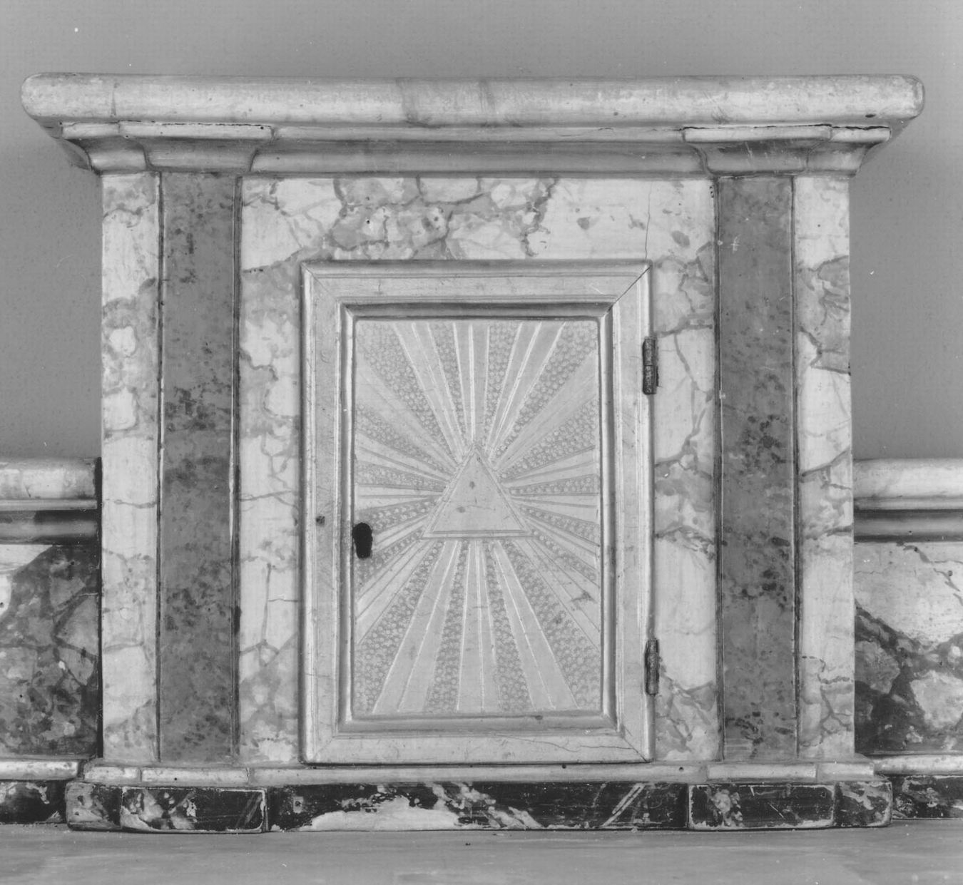 tabernacolo - manifattura emiliana (sec. XIX)