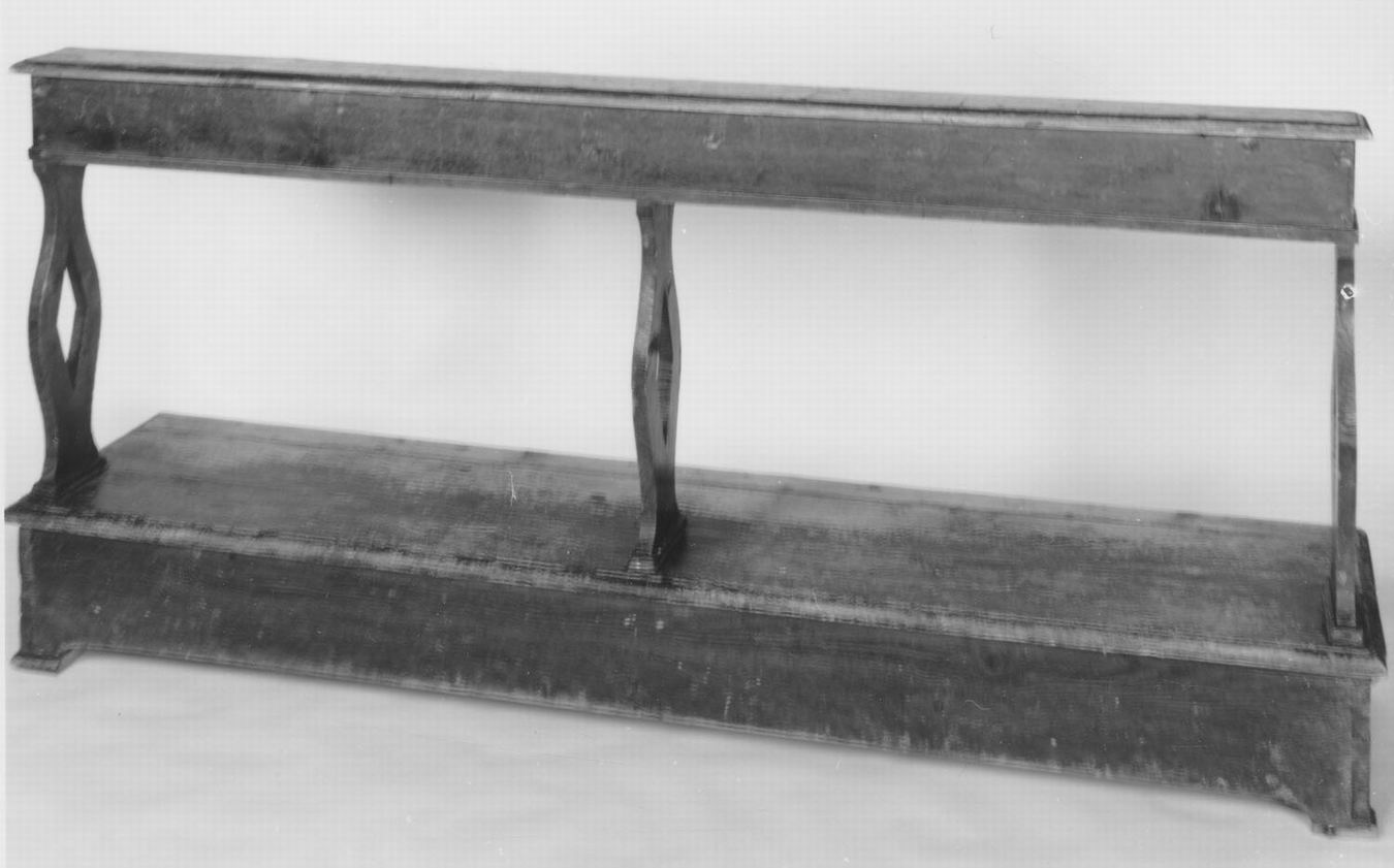 inginocchiatoio - manifattura emiliana (sec. XIX)