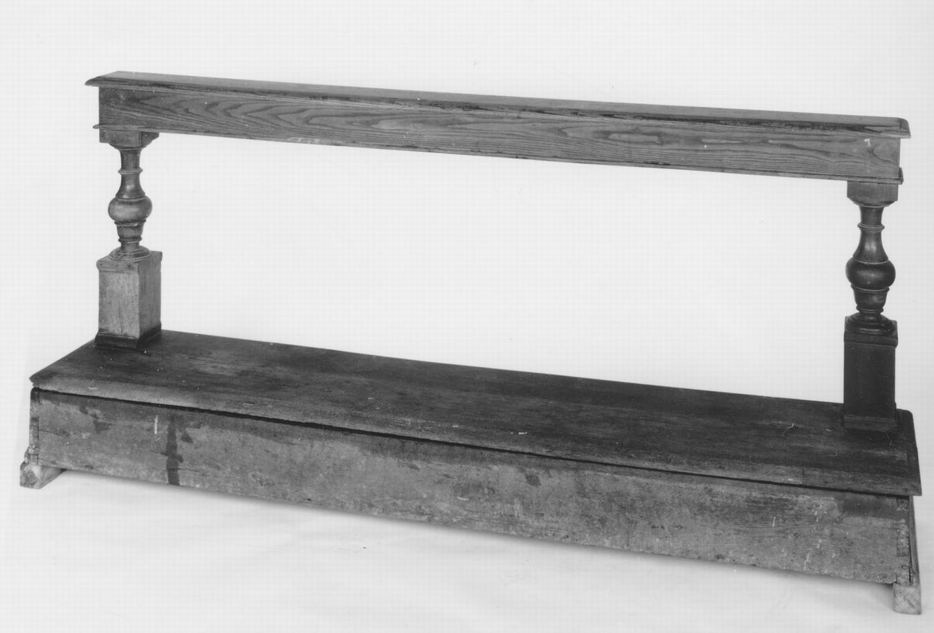 inginocchiatoio - manifattura emiliana (prima metà sec. XIX)