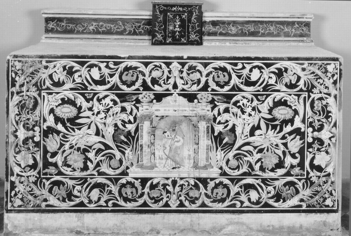 paliotto - ambito emiliano (prima metà sec. XVIII)