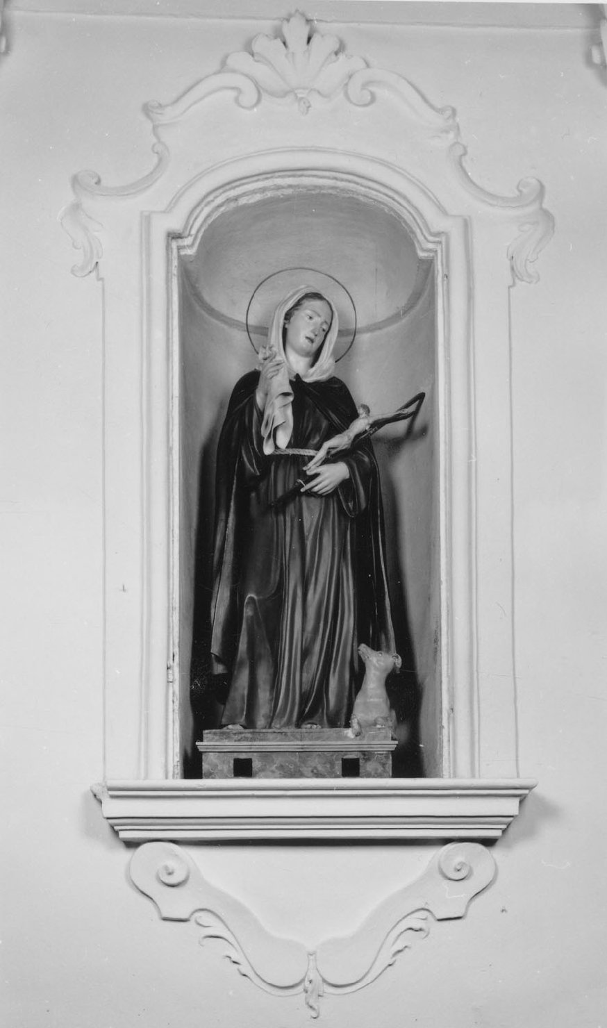 Santa Margherita (statua) - manifattura emiliana (prima metà, prima metà sec. XX, sec. XX, sec. XX)
