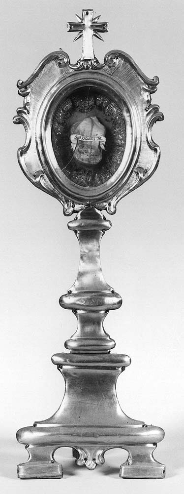 reliquiario - a ostensorio - manifattura emiliana (metà sec. XVIII)