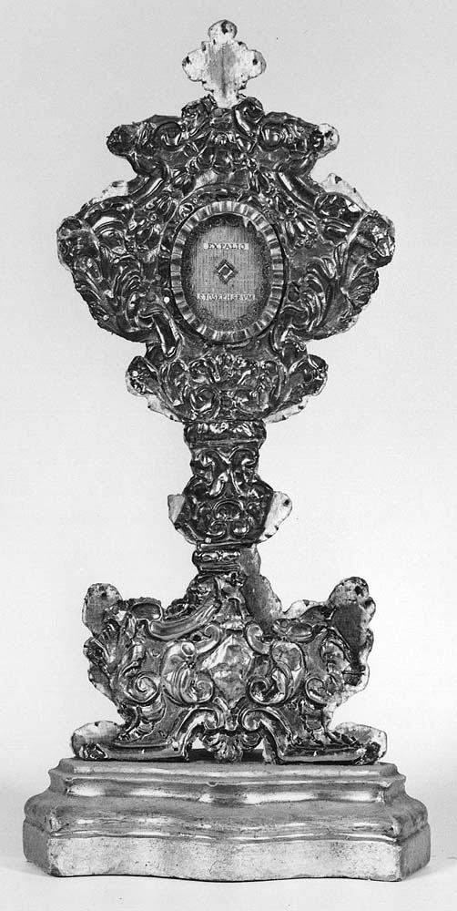 reliquiario - a ostensorio - manifattura emiliana (seconda metà sec. XVII)