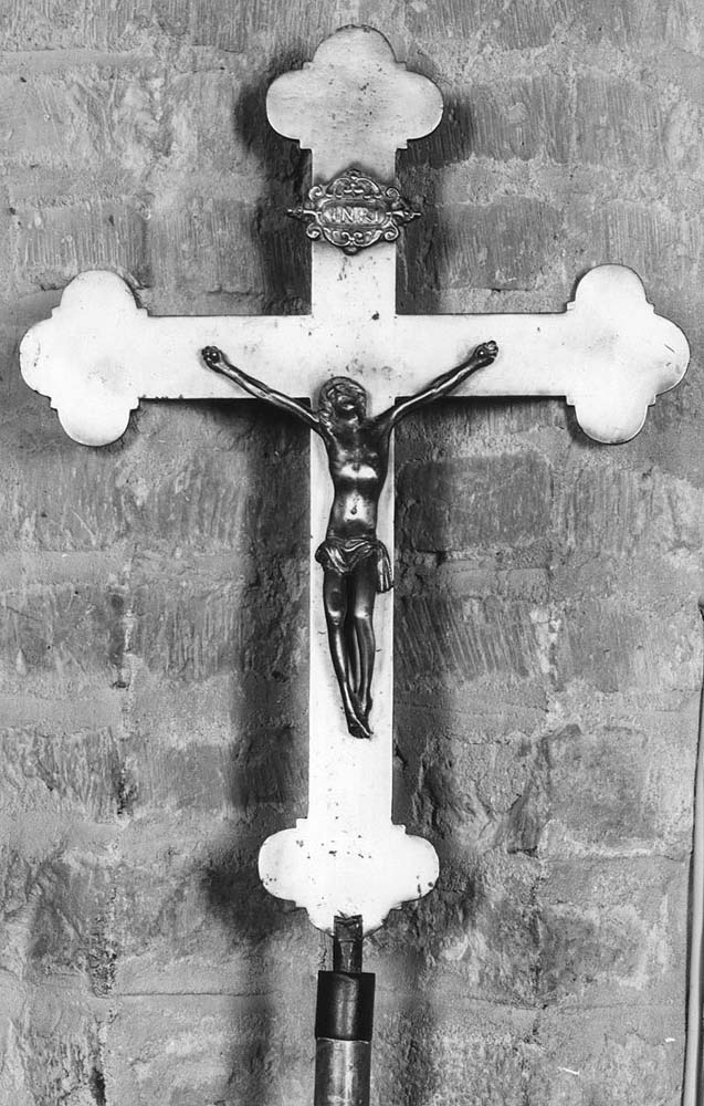 croce processionale - produzione emiliana (sec. XVII)