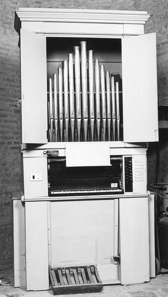 cassa d'organo - produzione emiliana (sec. XVIII)
