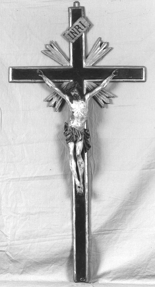 Cristo crocifisso (scultura) - manifattura emiliana (sec. XVIII)