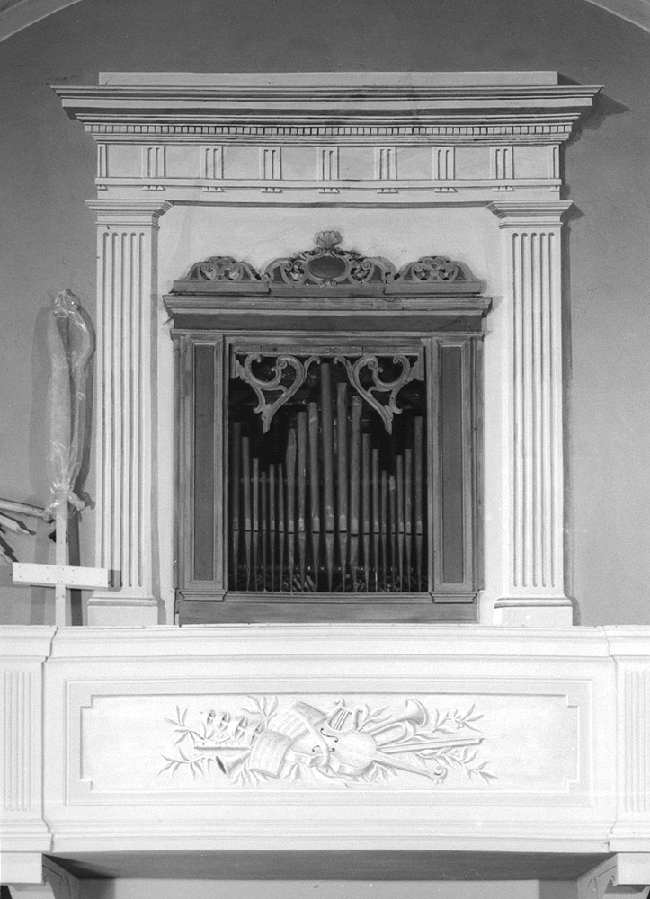 cassa d'organo - produzione emiliana (prima metà sec. XIX)