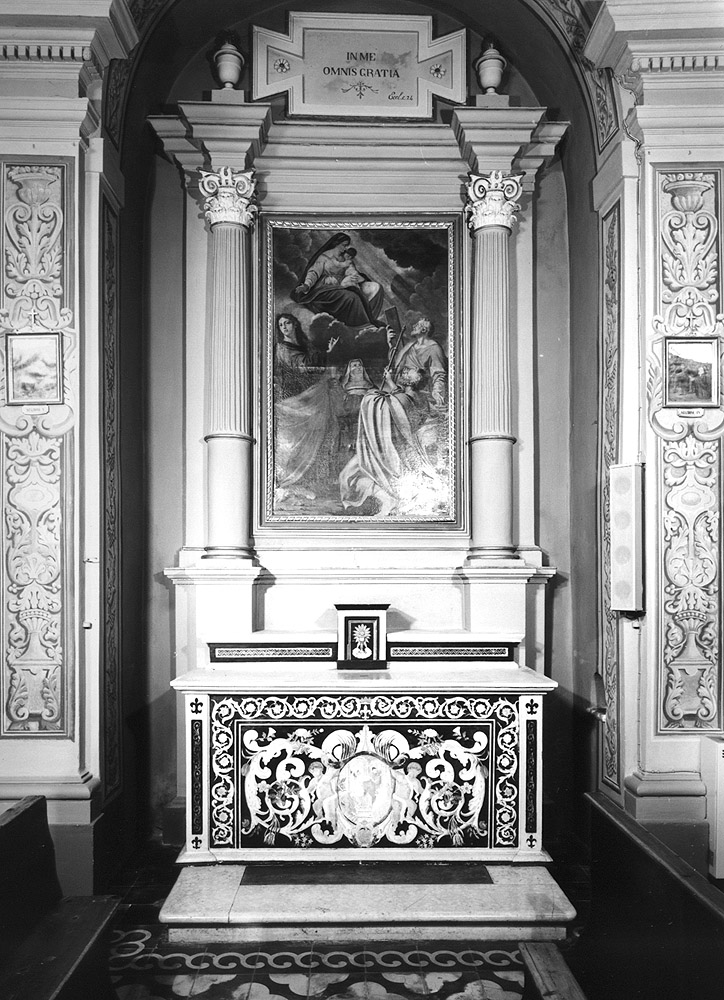 altare - produzione emiliana (prima metà sec. XIX)