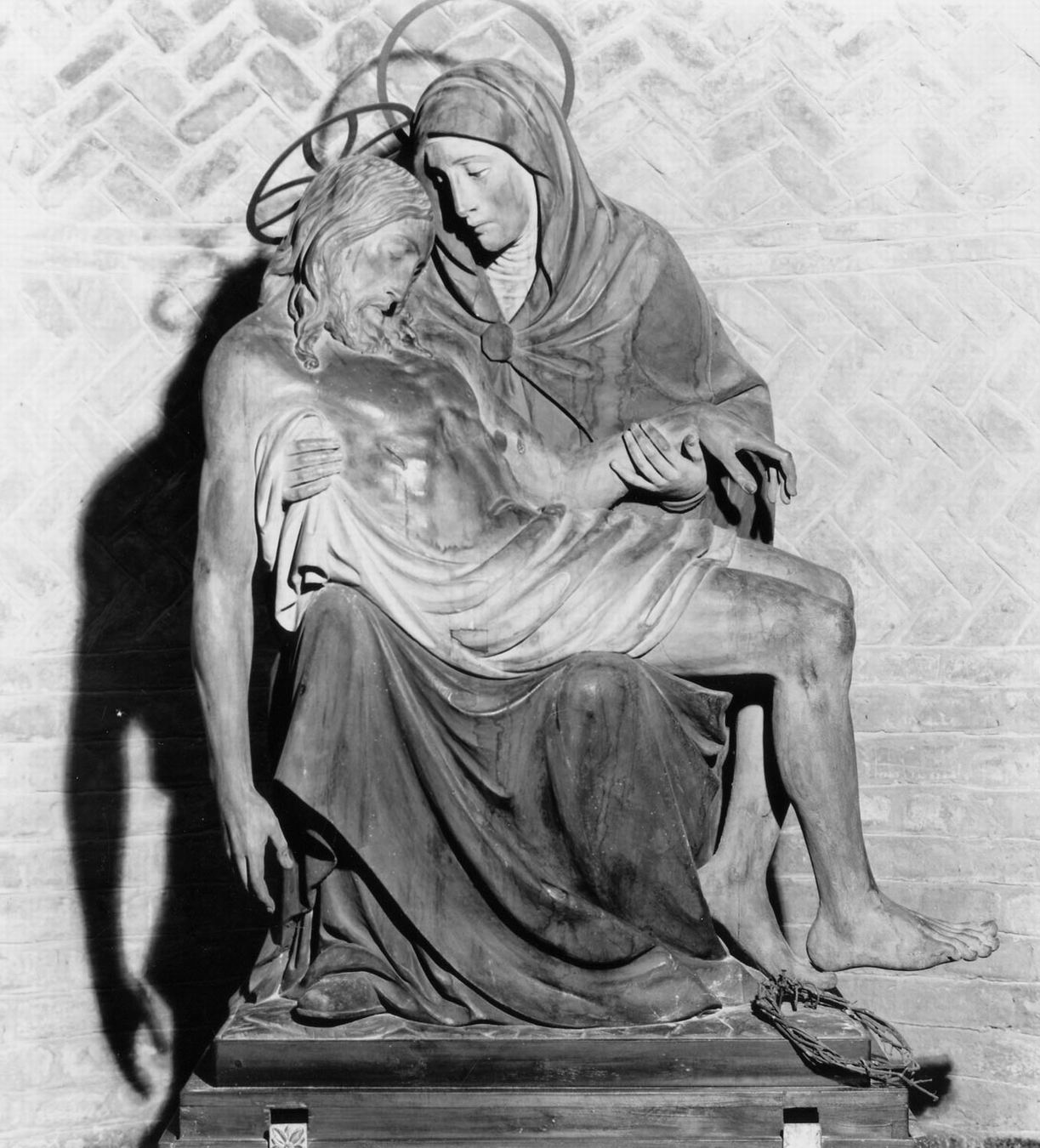 Pietà (statua) di Martinier Francesco (prima metà sec. XX)