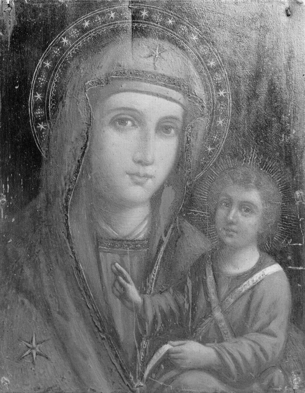 Madonna con Bambino (dipinto) - ambito bolognese (primo quarto sec. XX)