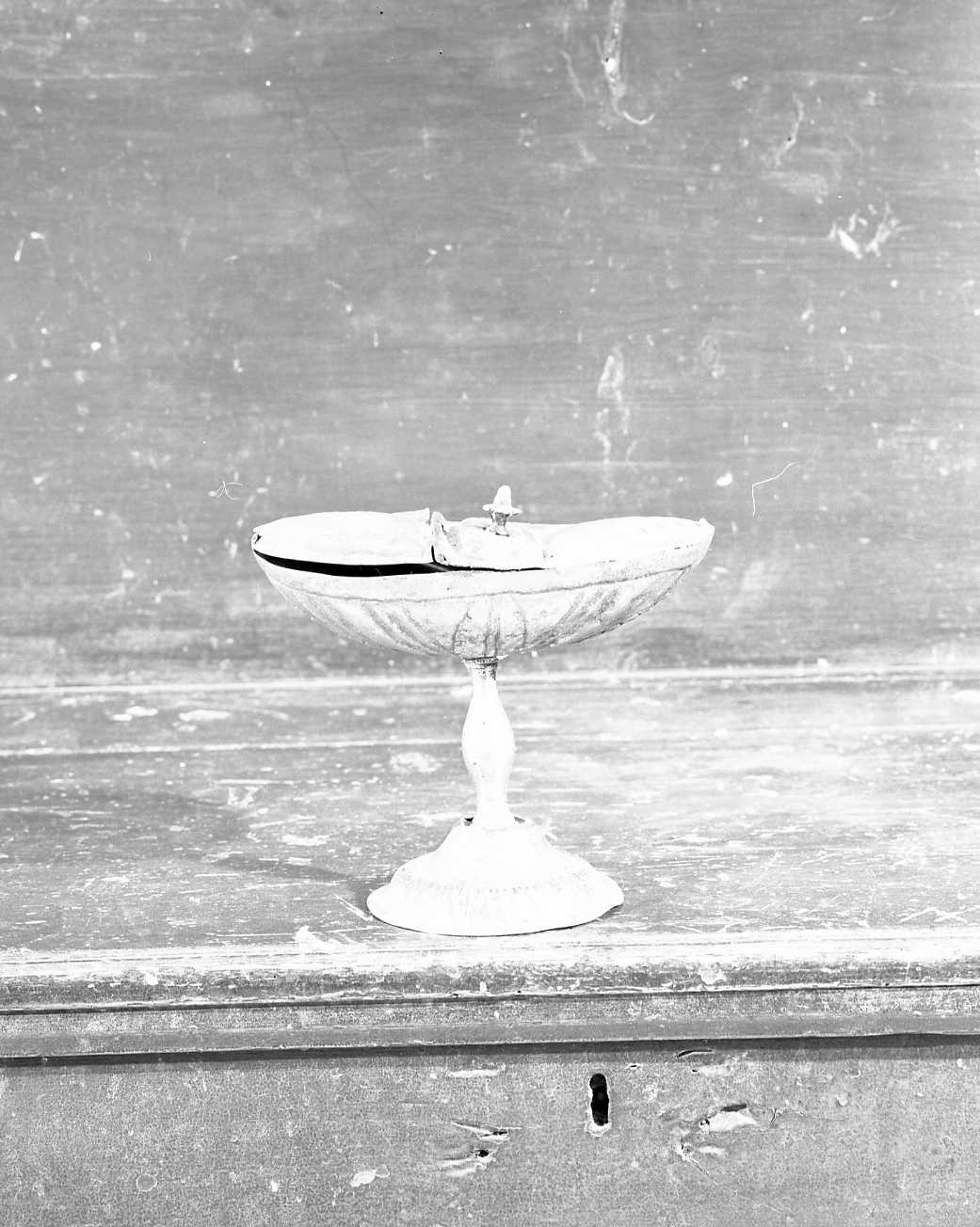 navicella portaincenso, elemento d'insieme - manifattura emiliana (fine/inizio secc. XVIII/ XIX)