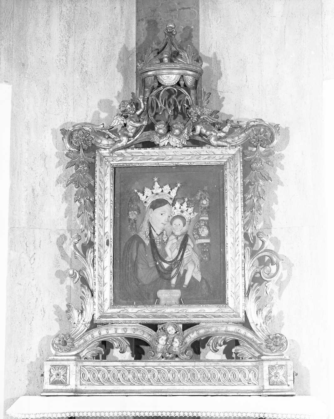 base processionale - manifattura emiliana (secc. XVIII/ XIX)