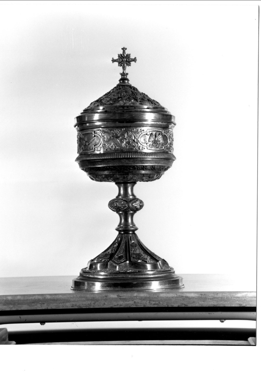 pisside - manifattura italiana (fine/inizio secc. XIX/ XX)