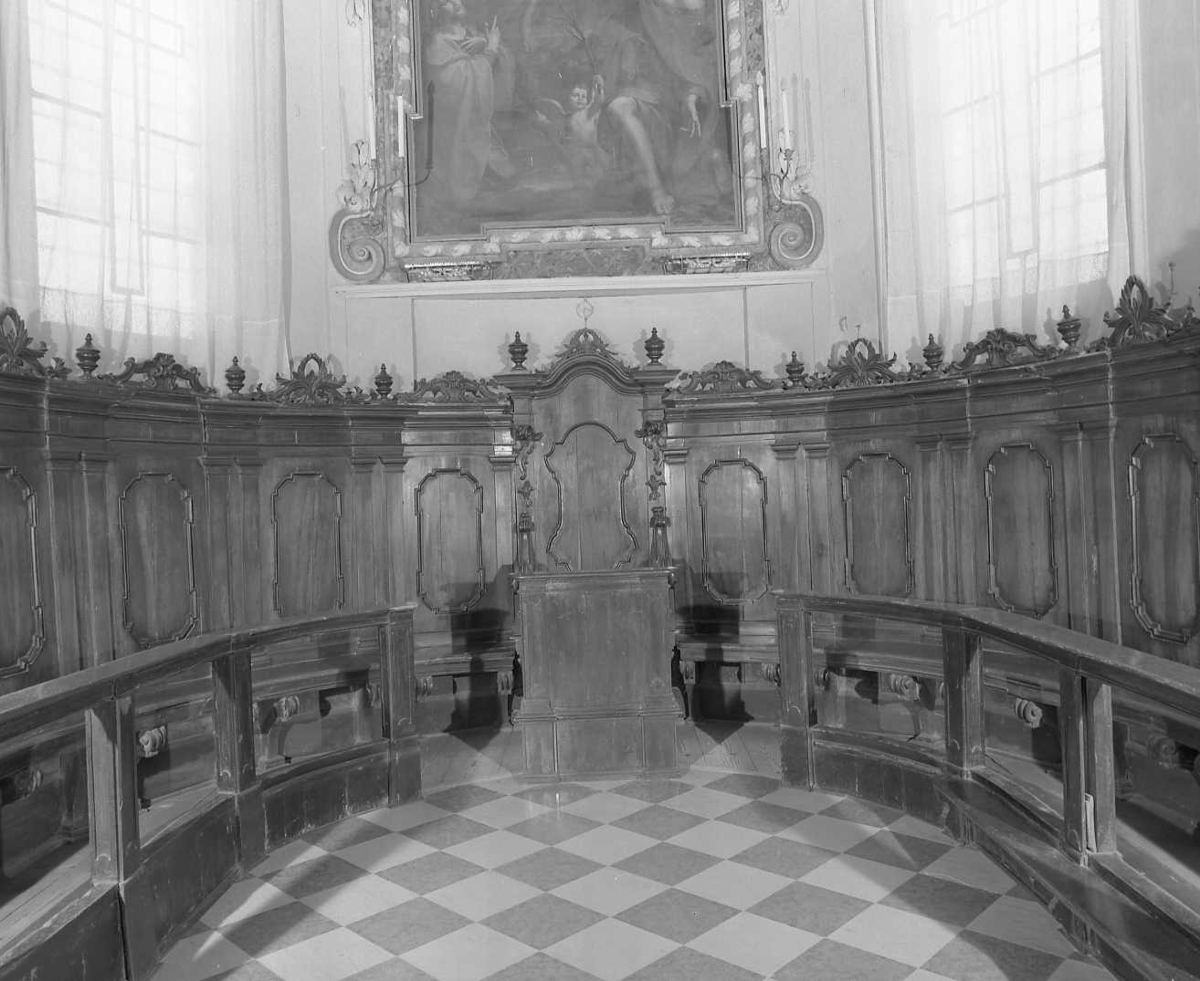 stalli del coro - manifattura emiliana (metà sec. XVIII)