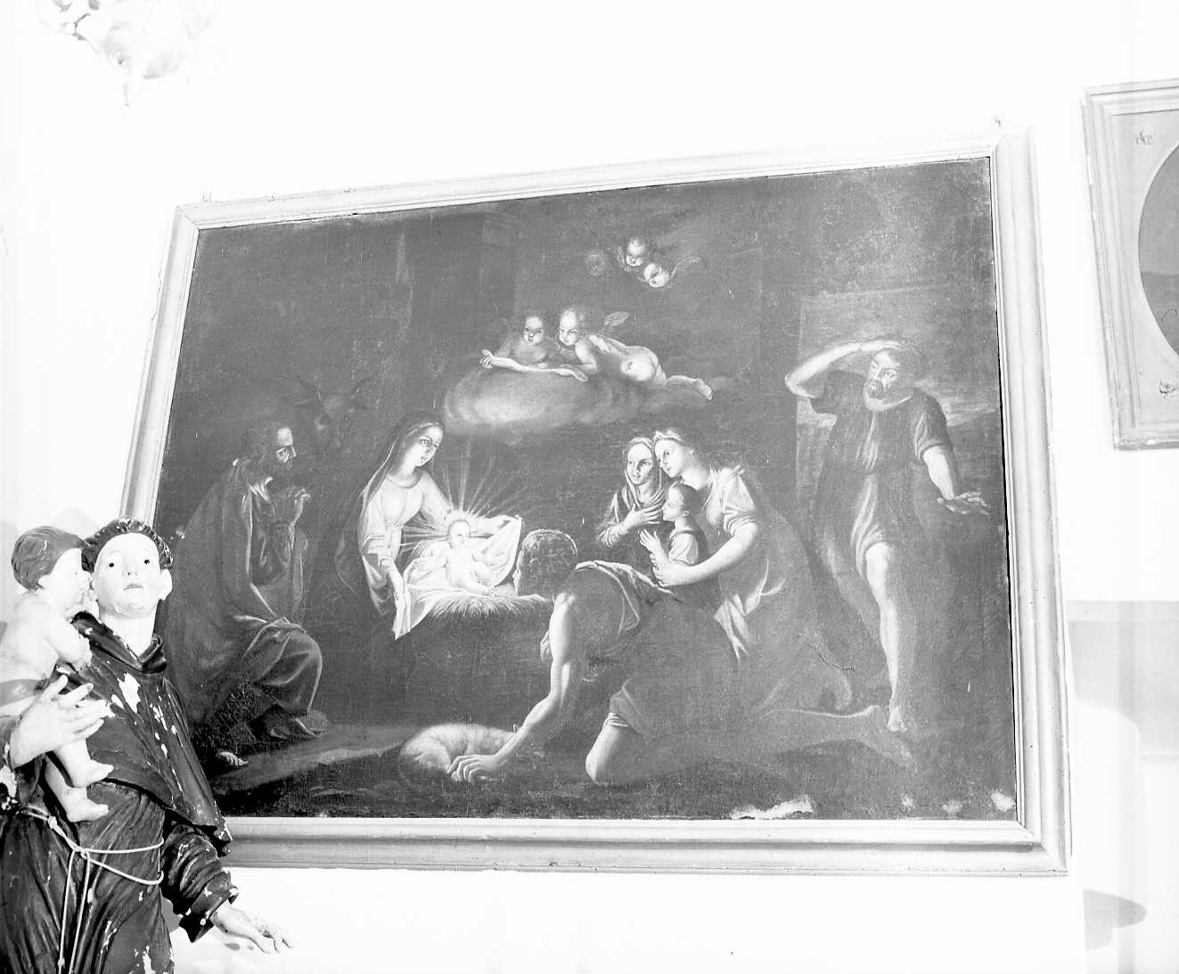 adorazione dei pastori (dipinto) - ambito emiliano (prima metà sec. XVII)