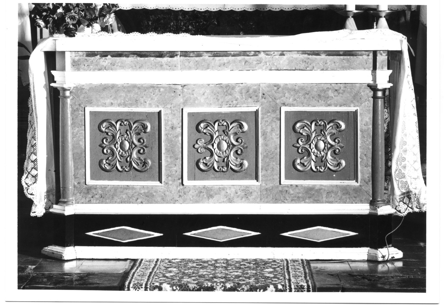 altare - manifattura emiliana (prima metà sec. XIX)