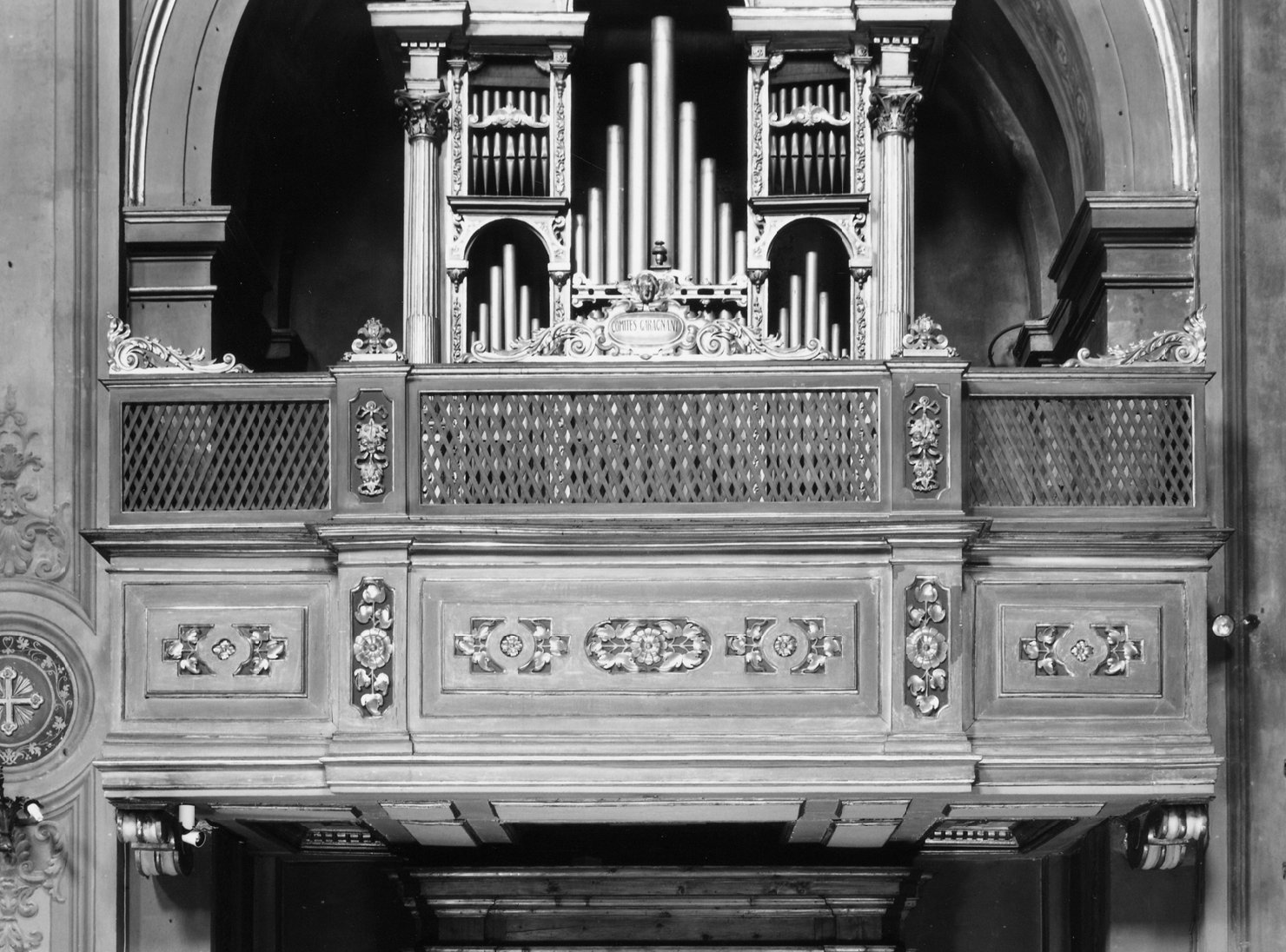 cantoria - manifattura bolognese (secc. XVIII/ XIX)