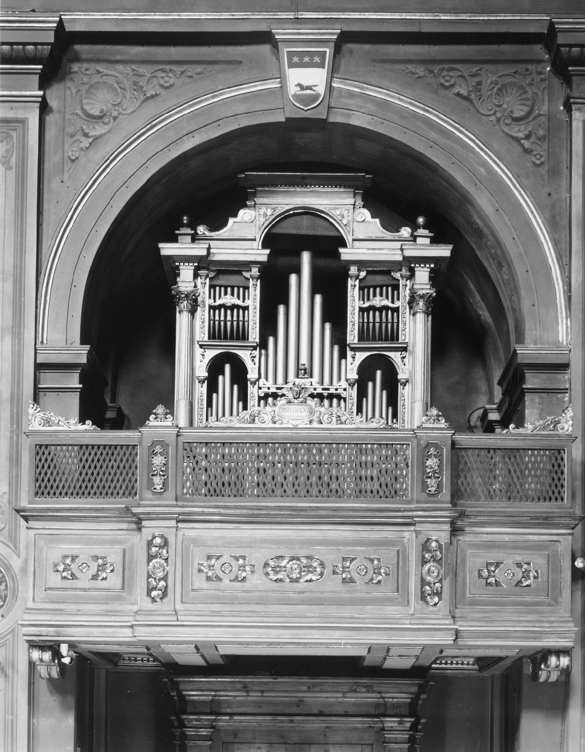 cassa d'organo - manifattura bolognese (sec. XVIII)