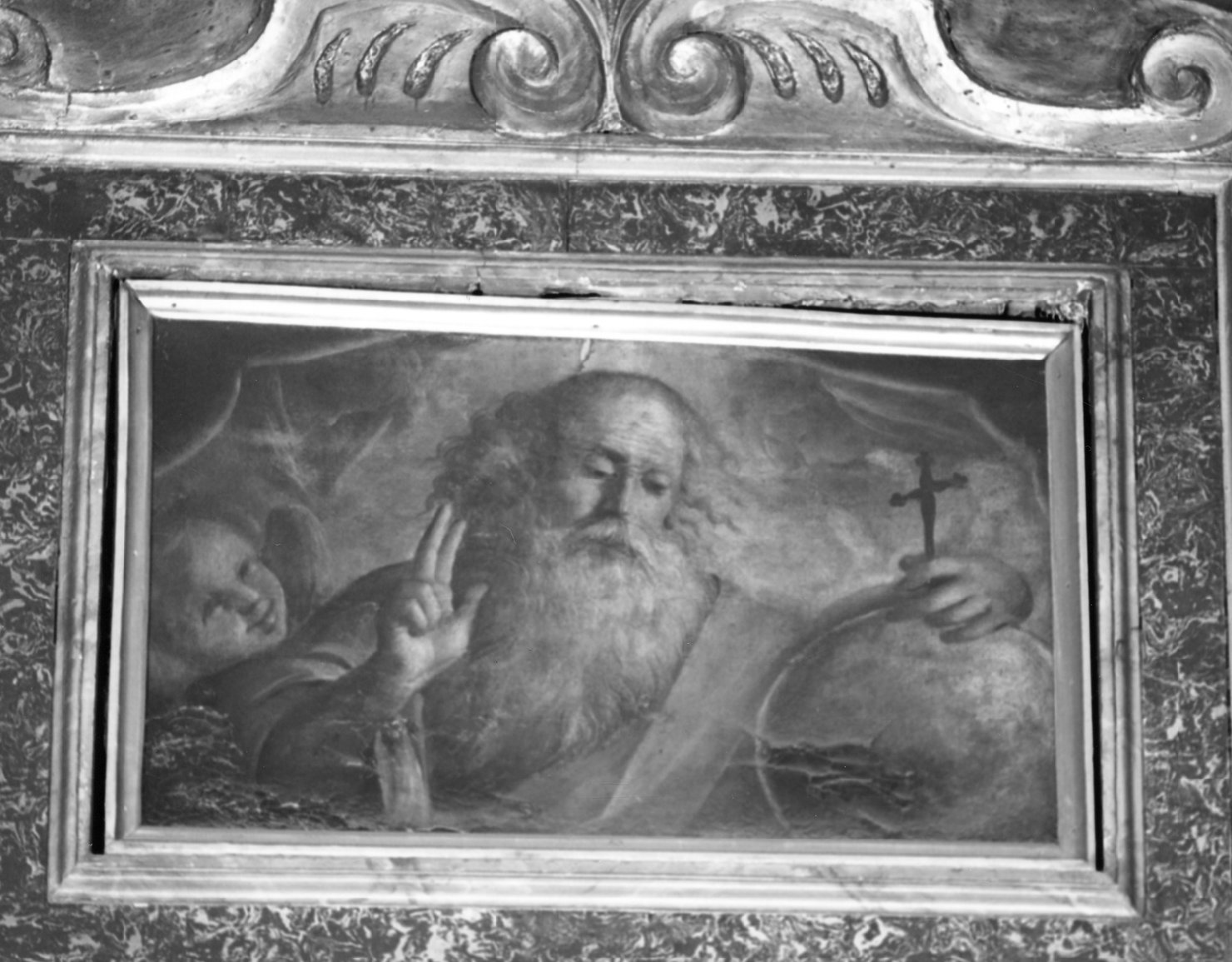 Dio Padre (dipinto) di Valesio Giovanni Luigi (inizio sec. XVII)