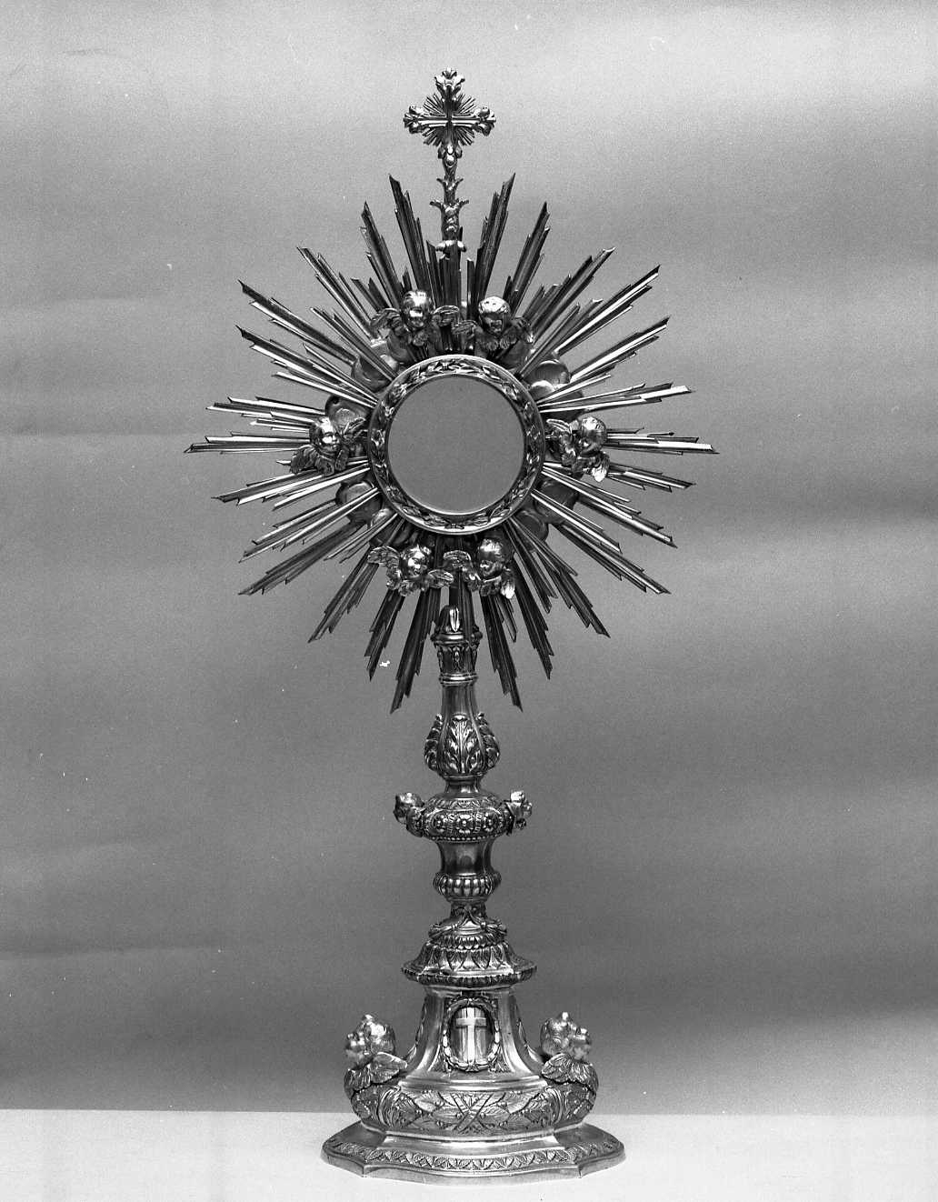 ostensorio - a raggiera di Fontana Pietro (secc. XVIII/ XIX)